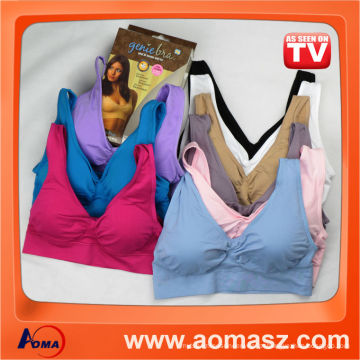 Alibaba China Hot Vendendo Push Up Genie Bra, sutiã esporte